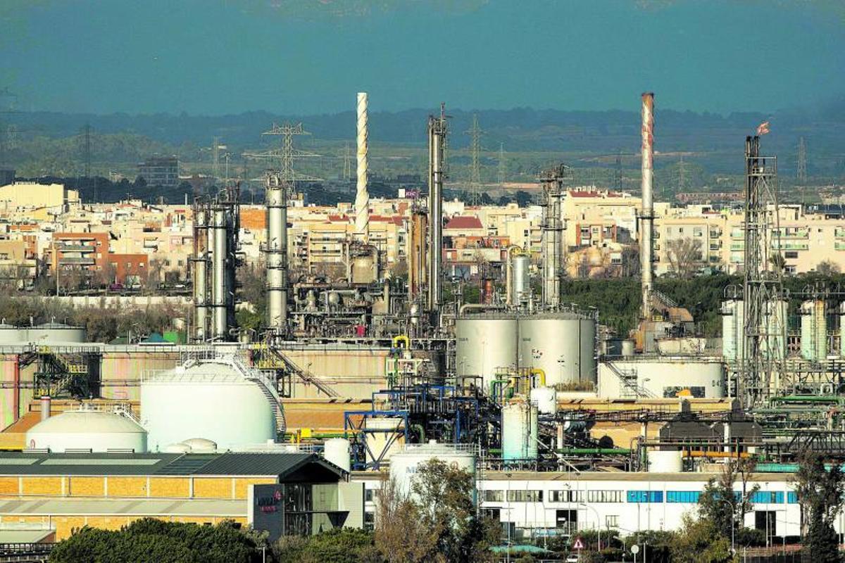 Imagen del Polígon Petrquímic Sud, del complejo de Tarragona.