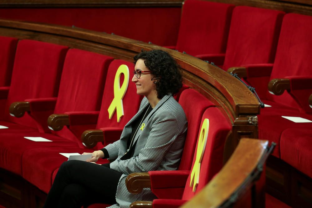 Constitució del nou Parlament de Catalunya