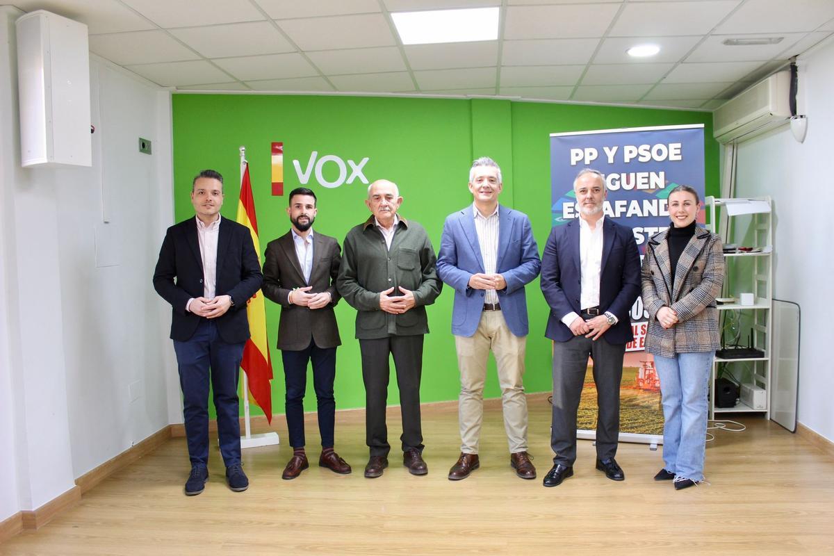 Nuevo Comité Ejecutivo Provincial de VOX en Murcia.