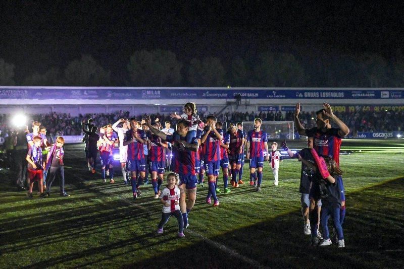 Celebración de la SD Huesca