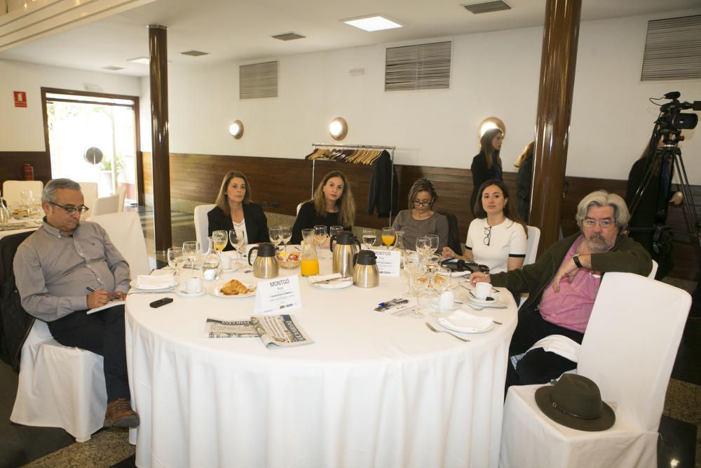 Desayuno con Duran i Lleida en el Maestral