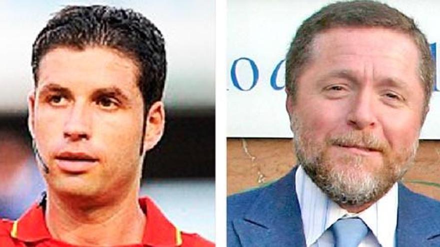 Pedro Sureda (l.) träumt von der Primera División, Biel Alemany wünscht sich mehr Mut von den Referees