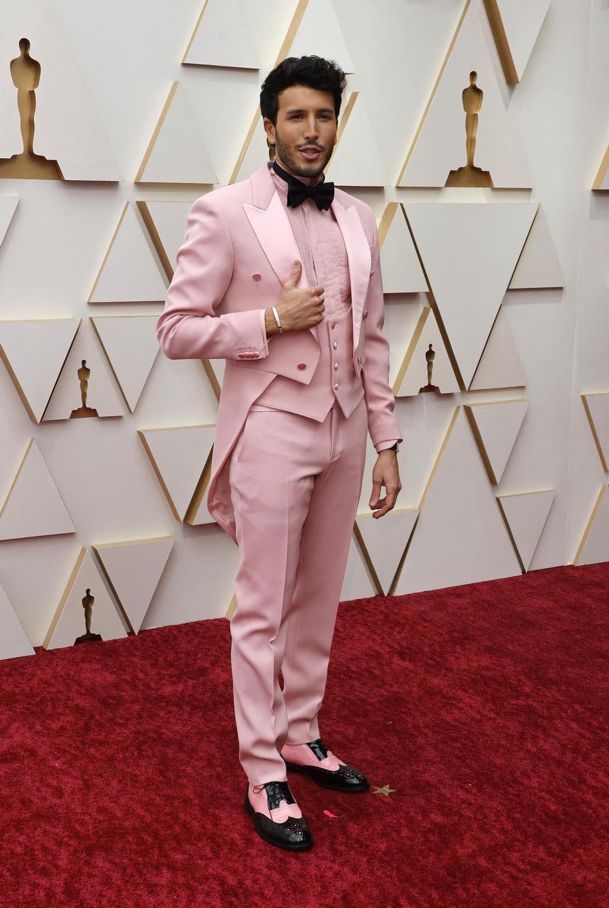 Sebastian Yatra, en la alfombra roja de los Oscars 2022