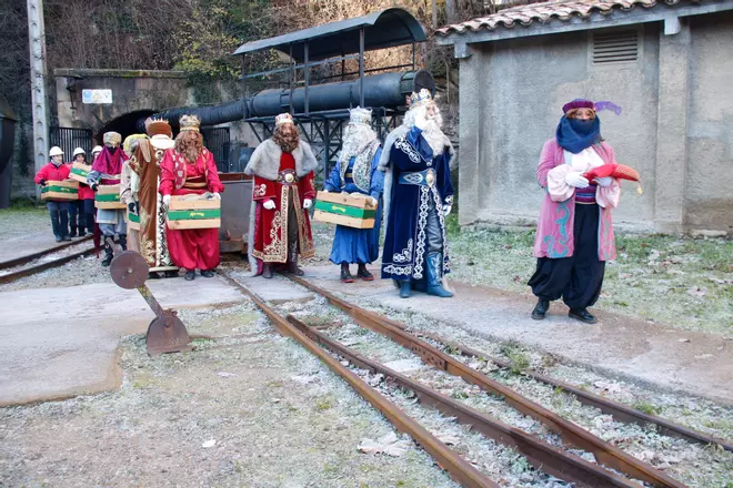 D'on recullen el carbó els Reis d'Orient?