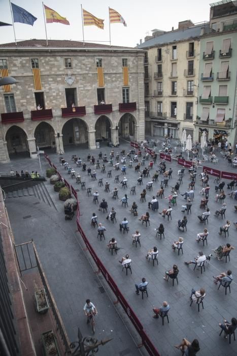 Manresa inicia la festa major que ningú no podia imaginar