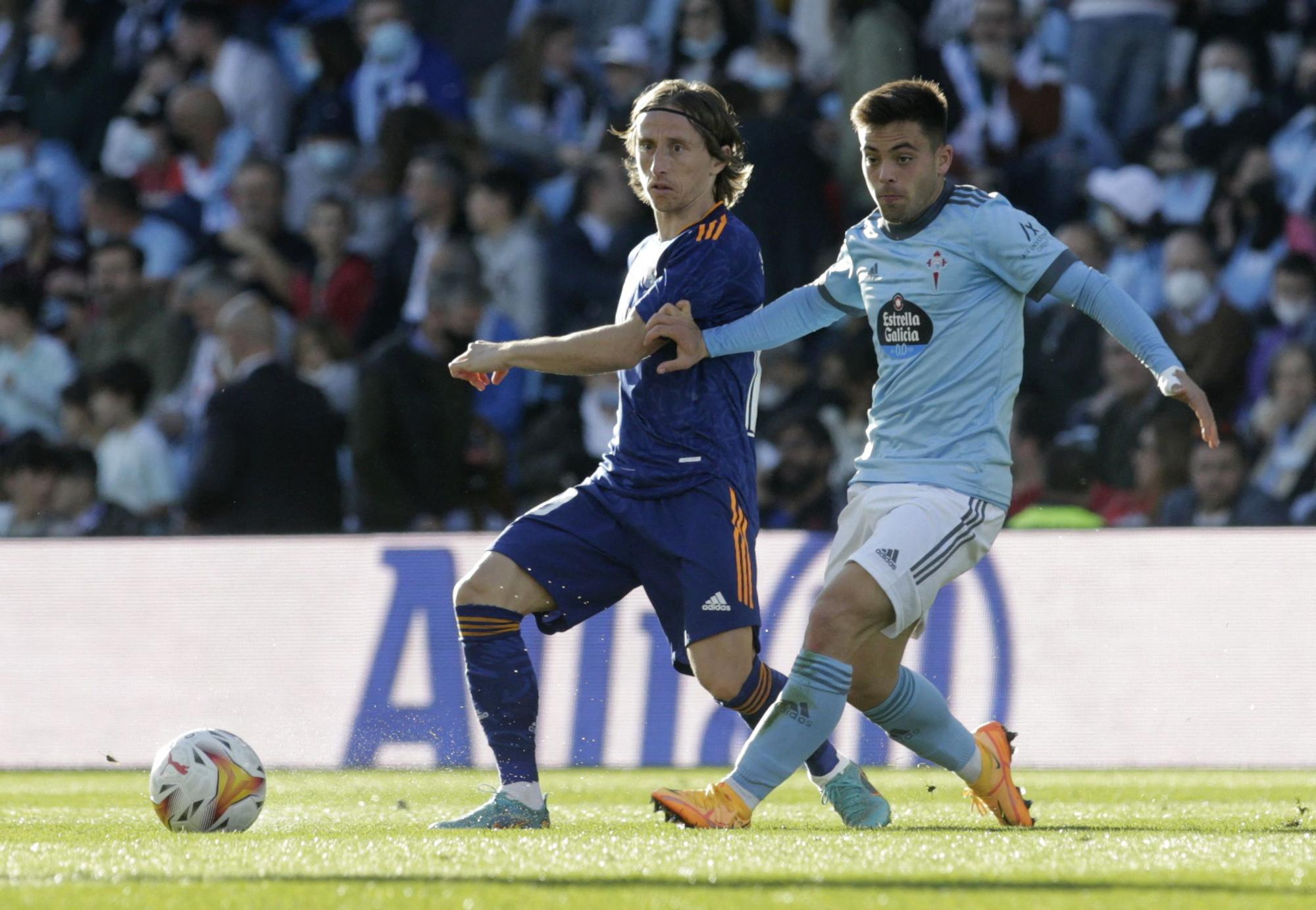 Así se está viviendo el cara a cara entre el Celta y el Madrid en Balaídos