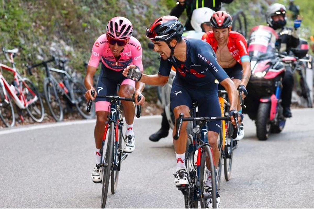 Giro 2021: Egan Bernal entra en crisi