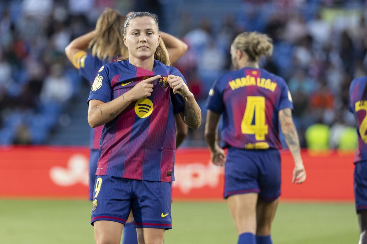 Final de la Copa de la Reina: FC Barcelona - Atlético de Madrid.