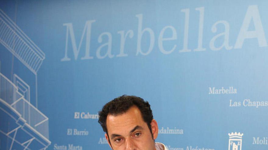 Miguel Díaz, edil de Movilidad de Marbella.