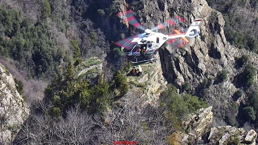 Rescaten tres excursionistes que s&#039;havien accidentat fent una ruta pel Puigsacalm