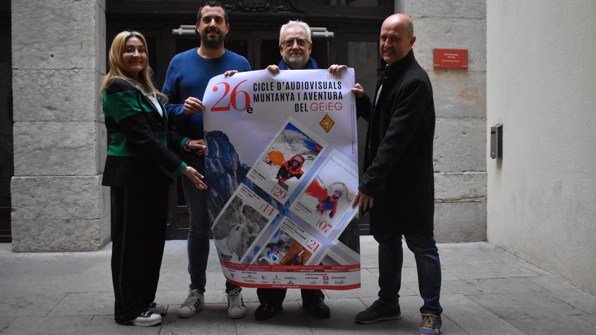 Aquest matí s'ha fet la presentació del cicle a l'Ajuntament de Girona