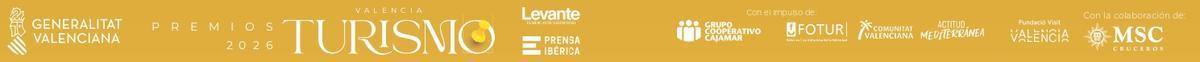 Cintillo Premios Turismo 2026.