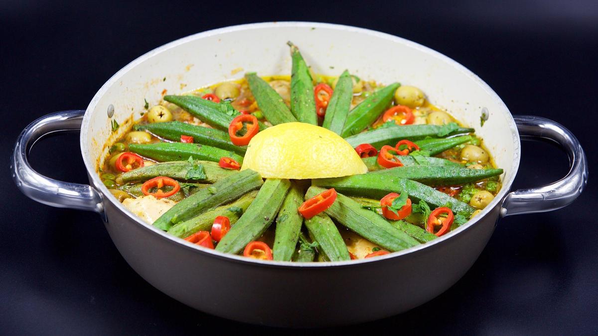 Así puedes cocinar la okra.