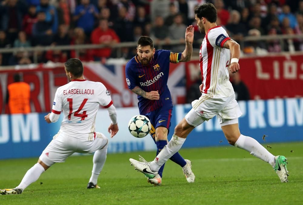 Champions: Olympiacos - Barcelona