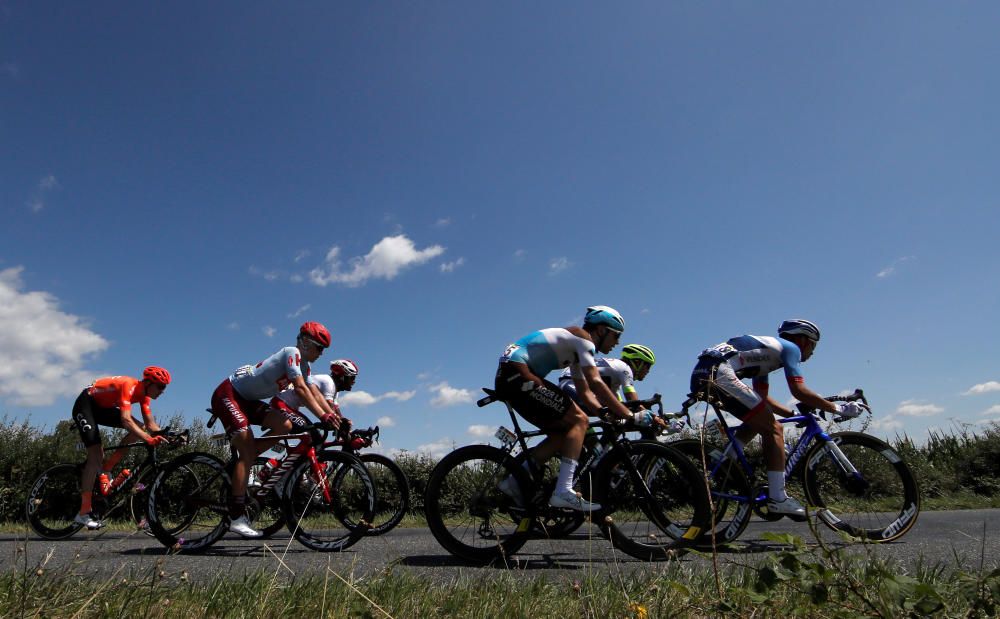 Tour de Francia, la décima etapa, en imágenes