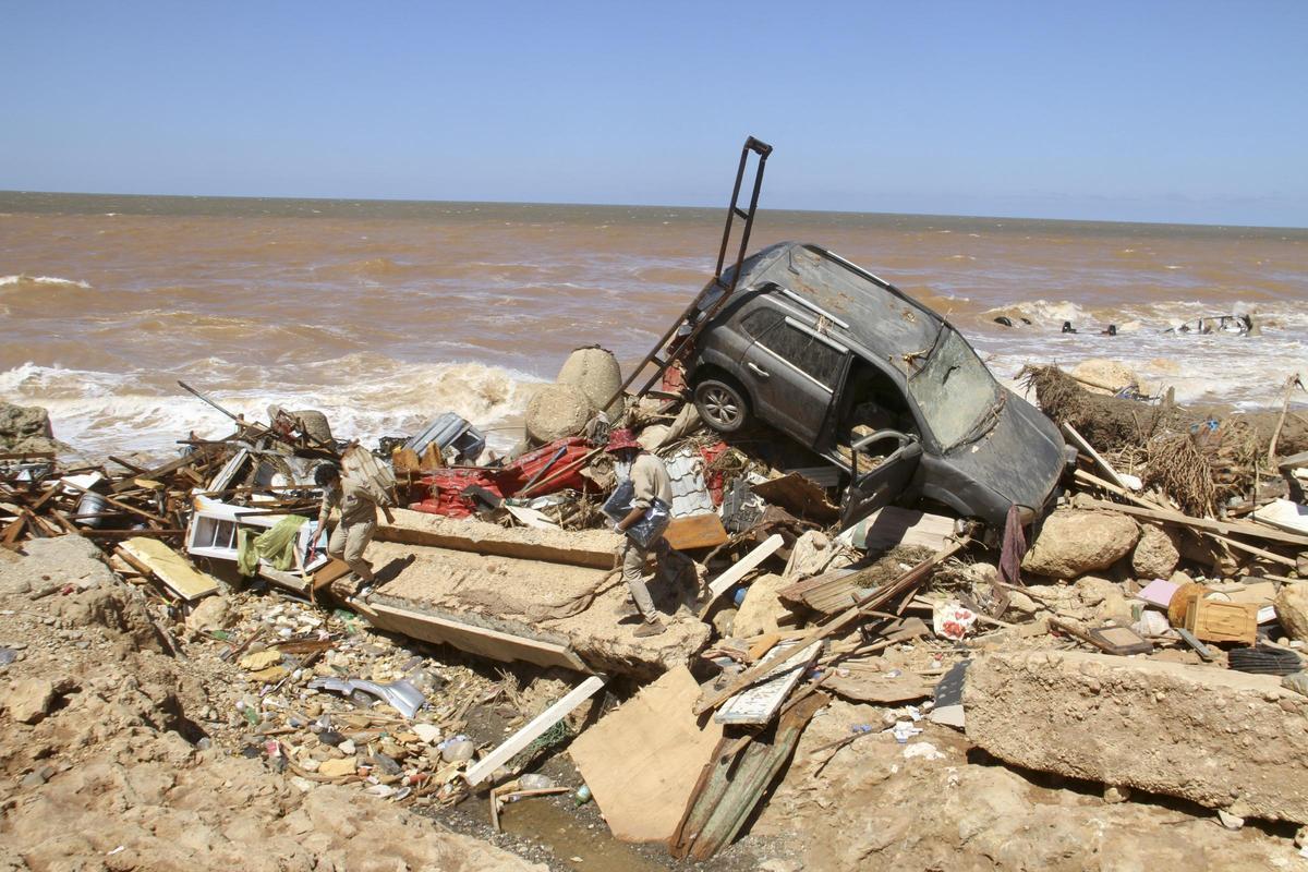 Libia, en ruinas tras las devastadoras inundaciones