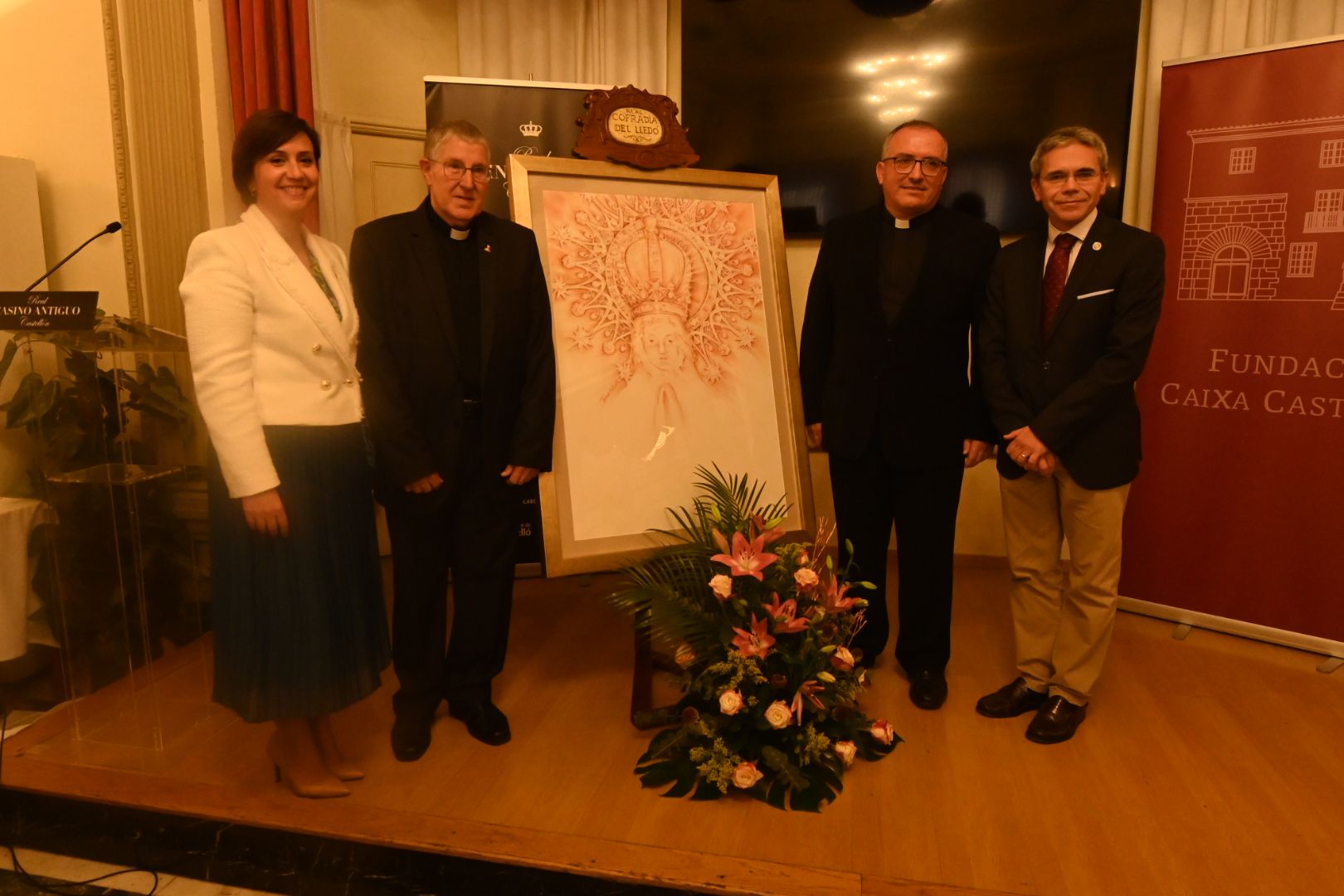 Castelló desvela el cartel del centenario de la coronación de la Vírgen del Lledó