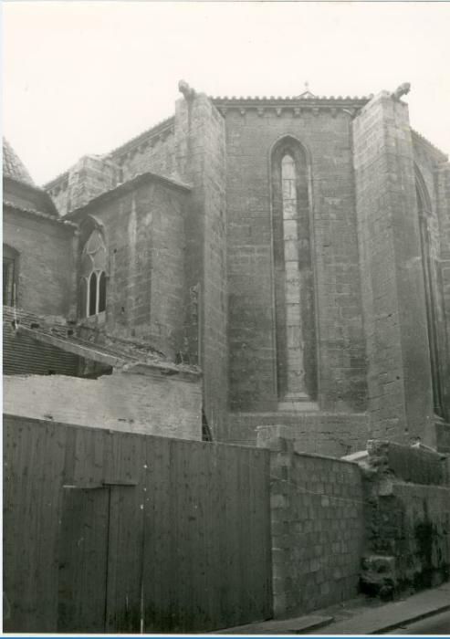 Vista desde la calle Trinquete de Caballeros