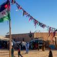 Comienzan las celebraciones en los campamentos de refugiados saharauis de Tinduf, Argelia, por el 50 aniversario de la creación del Frente Polisario que tendrá su día más importante el próximo 20 de mayo, efeméride de la primera acción armada. EFE/Mahfud Mohamed Lamin Bechri