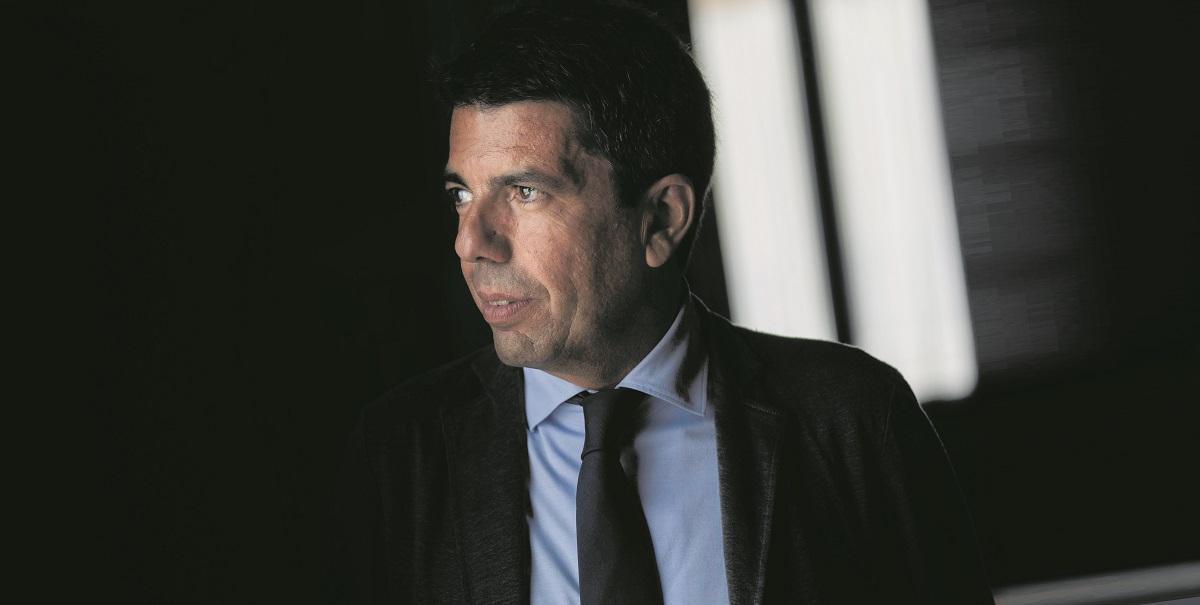 Carlos Mazón, en una imagen reciente en el Palau.