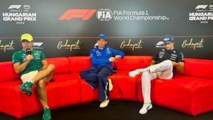 Alonso, Colapinto y Sainz