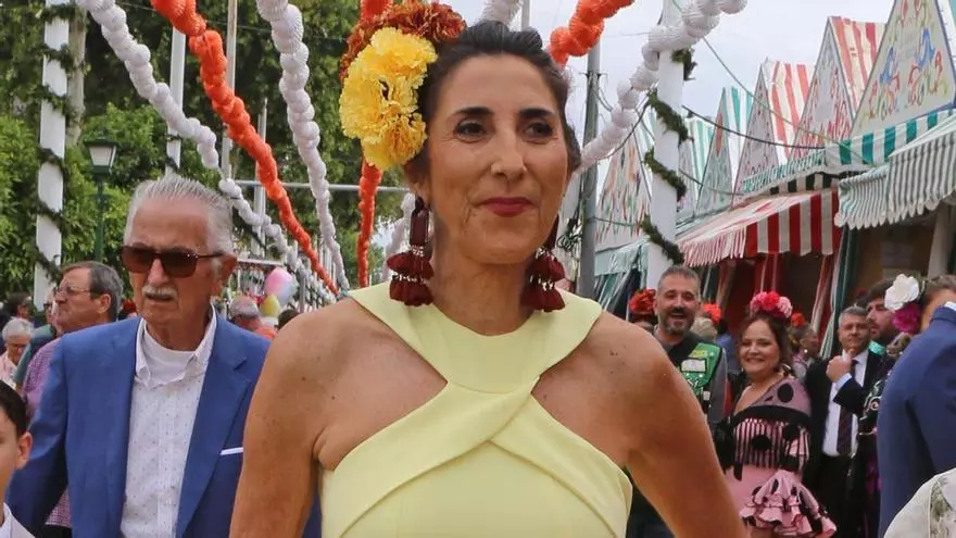Paz Padilla la lía en la Feria de Abril: del desaire a Terelu a su huida a la carrera de sus excompañeros de Sálvame