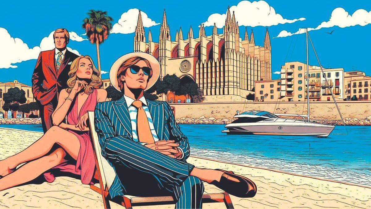 Illustration: American Lifestyle auf Mallorca