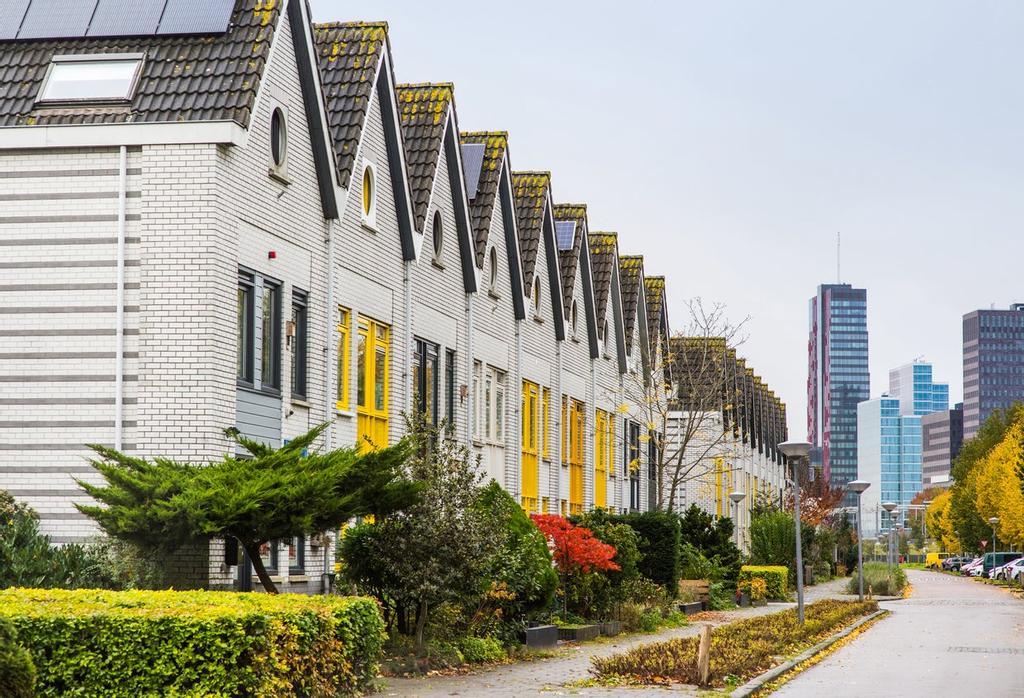 Municipio de Almere en Flevopolder, Holanda.