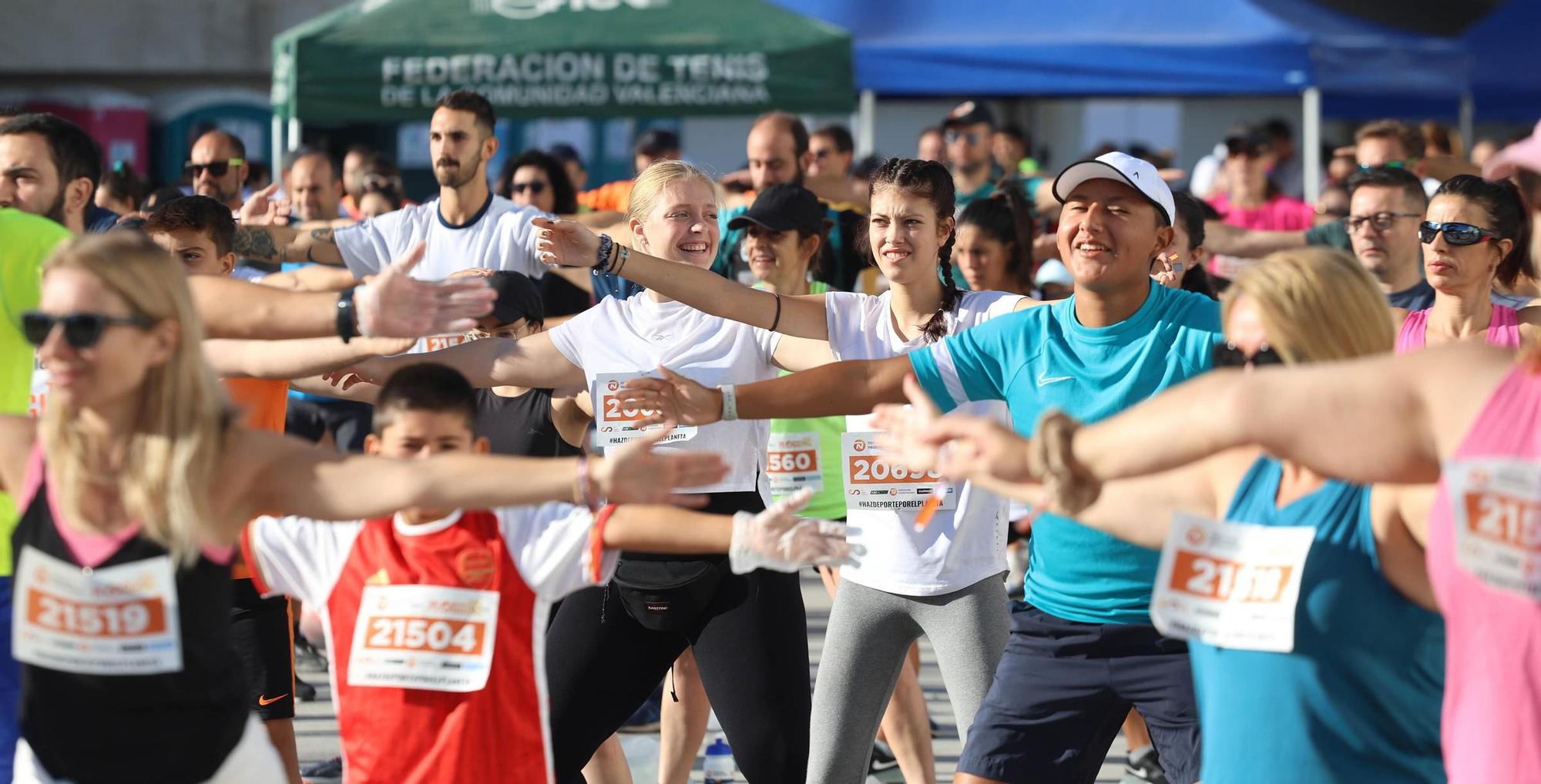 Nationale-Nederlanden Plogging Tour en Valencia que inaugura la Semana Europea del Deporte