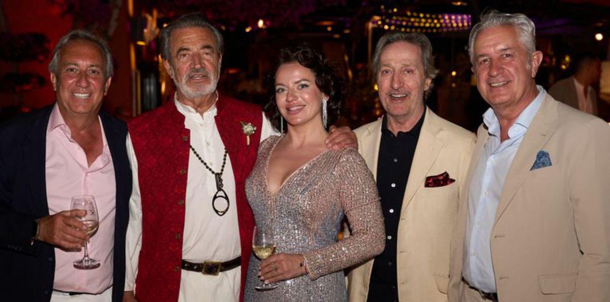 Pablo Martínez, Massimo, Elena, Roberto Torretta
y Jorge de las Heras.