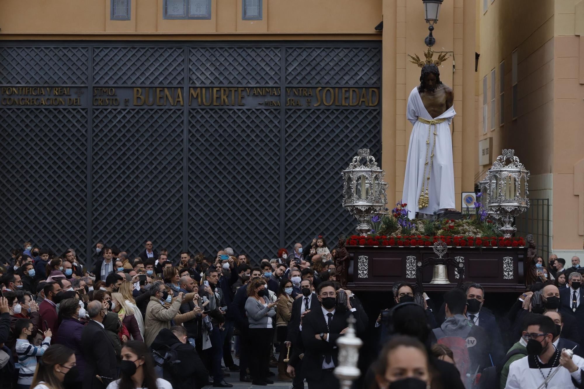 Desde Santo Domingo, la III Estación del Vía Crucis, el Cristo de la Humillación