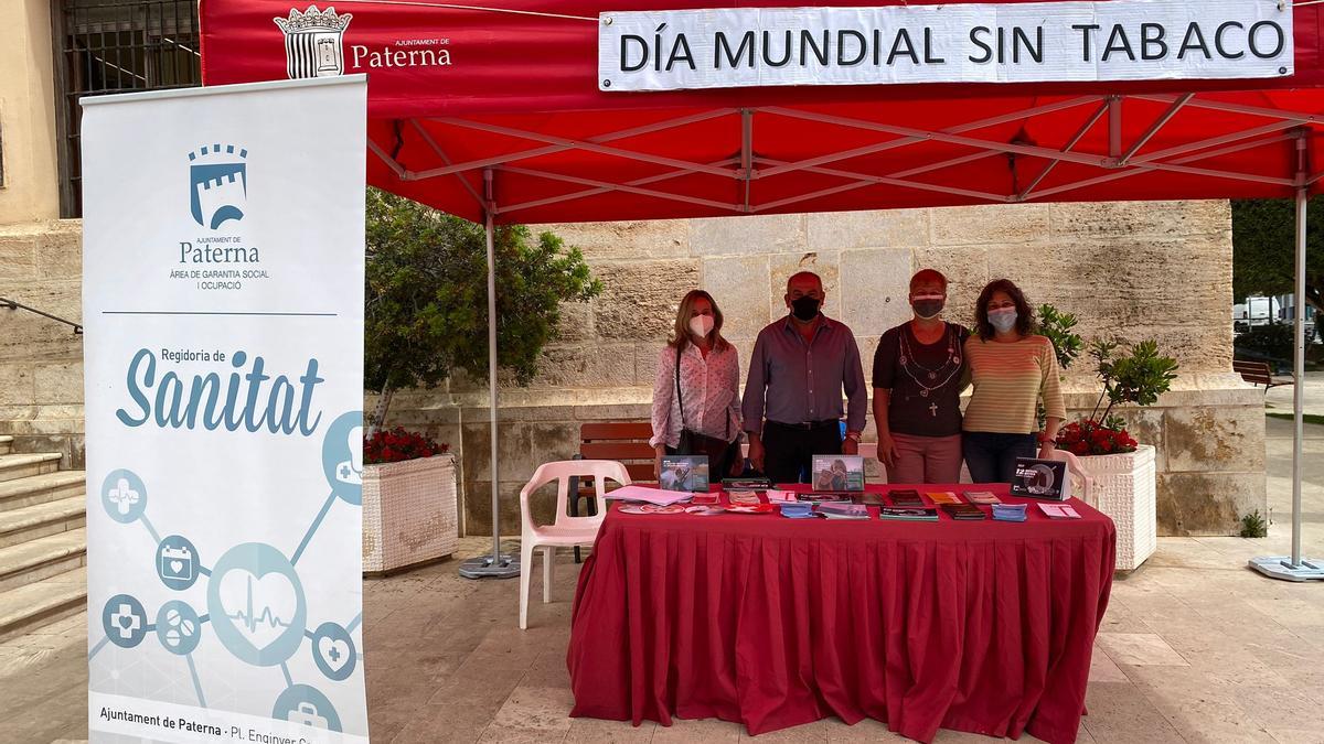 Actividad del Día Mundial Sin Tabaco.