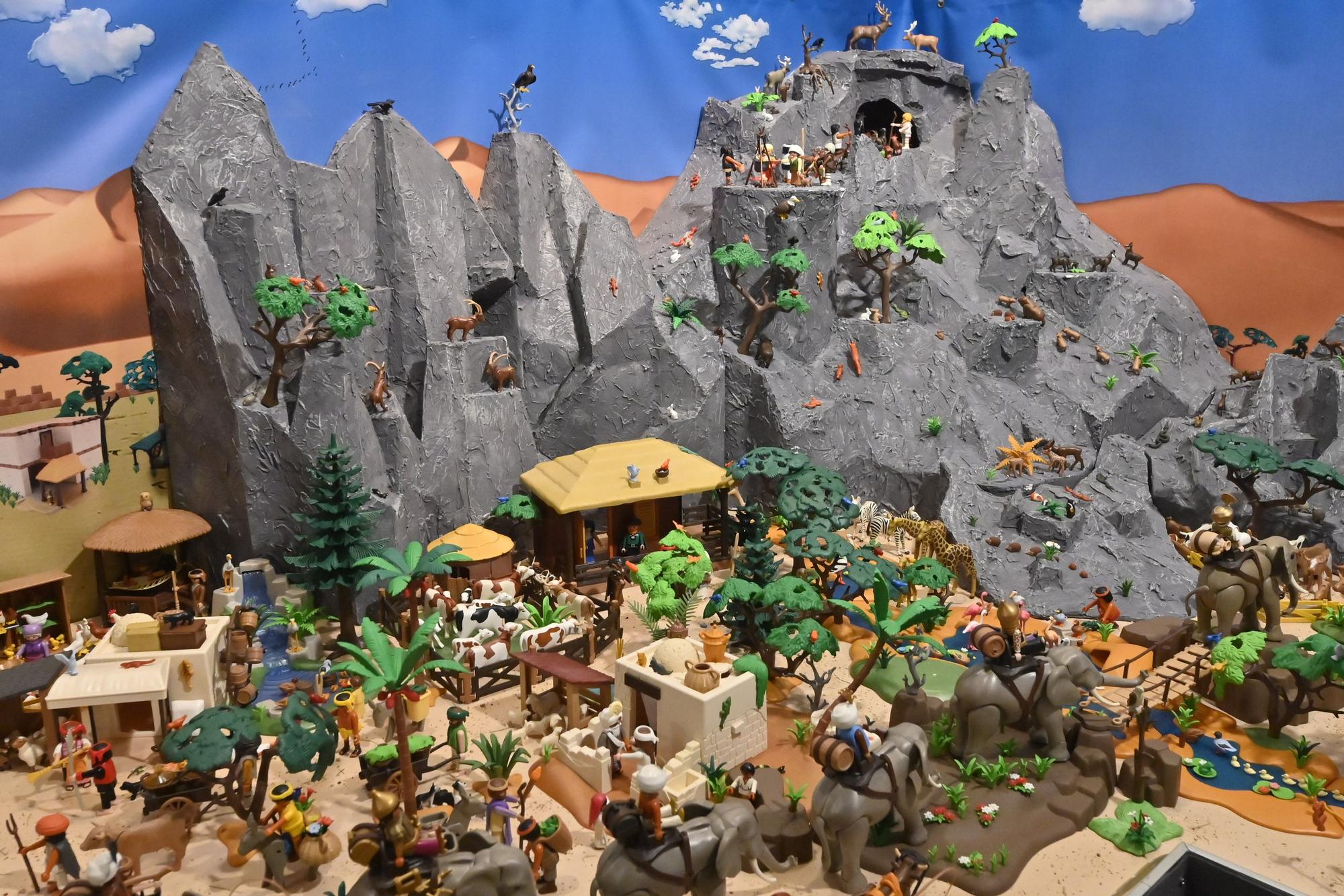 Todos los detalles del belén monumental de Playmobil de Vila-real