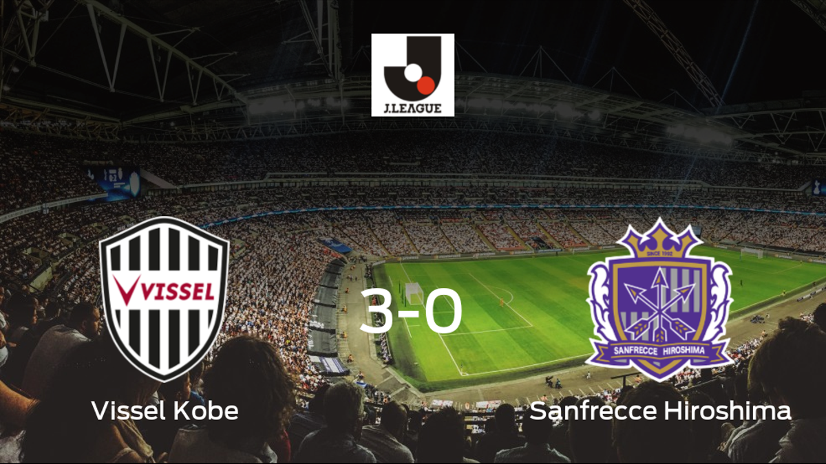 Los tres puntos se quedan en casa: goleada del Vissel Kobe al Sanfrecce Hiroshima (3-0)
