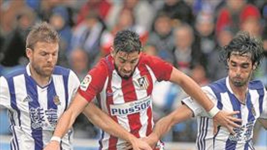 El Atlético olvida su pegada