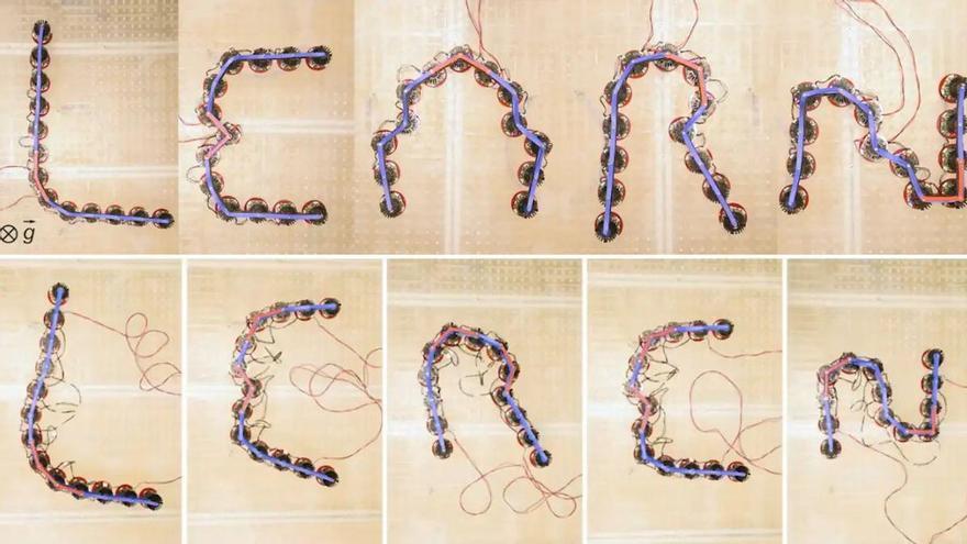 Crean materiales inteligentes que aprenden, cambian de forma y se mueven solos