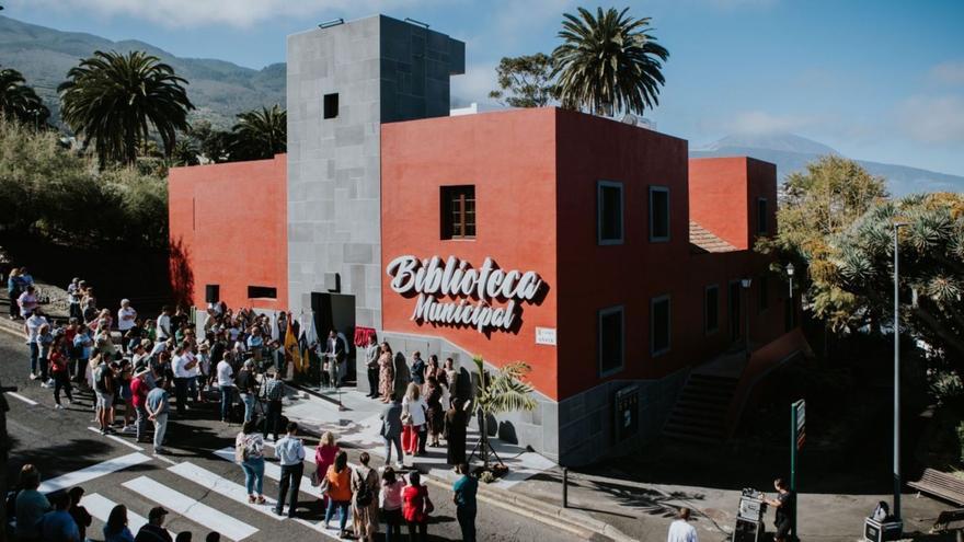 Panorámica de las nuevas instalaciones de la Biblioteca Municipal de La Victoria de Acentejo, en el Parque de El Pinar. | | EL DÍA