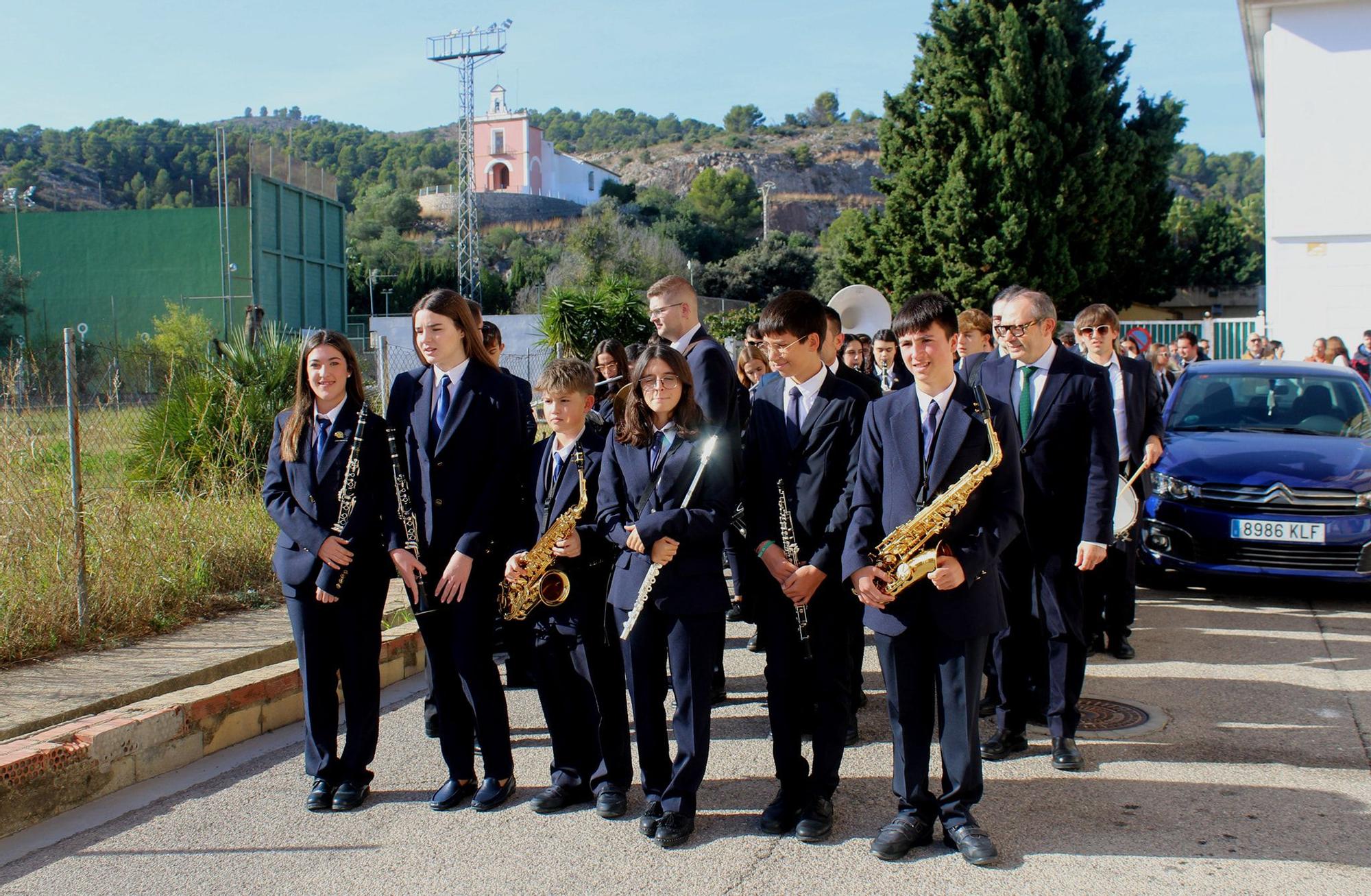 Celebración de Santa Cecilia en Benirredrà y Tavernes de la Valldigna