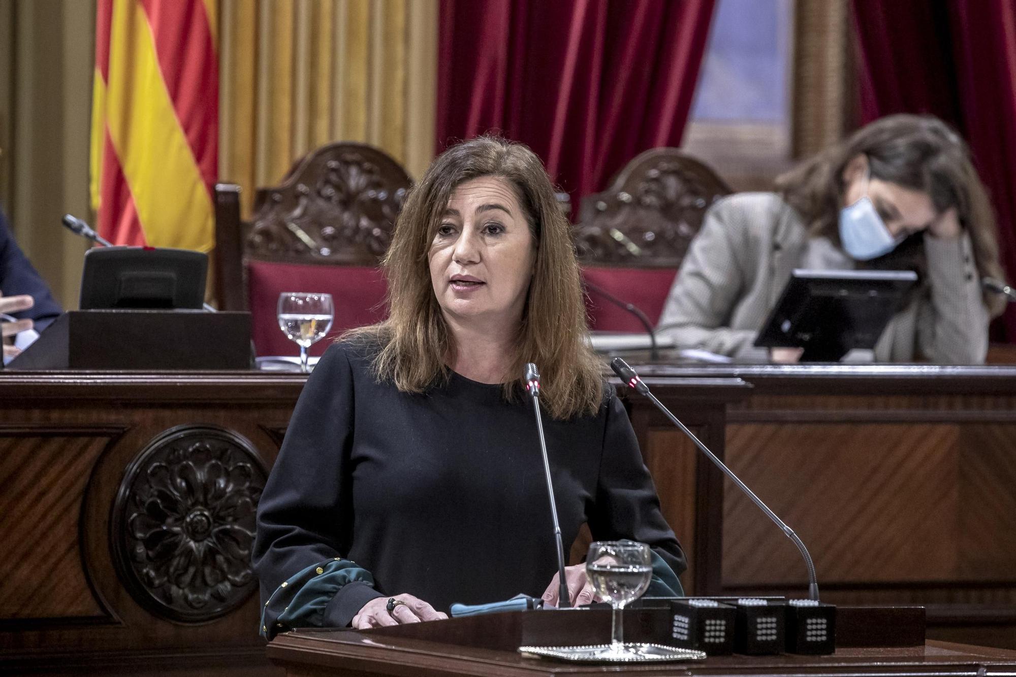 Armengol pronostica para "mediados de año" la "normalización de la situación" en Baleares