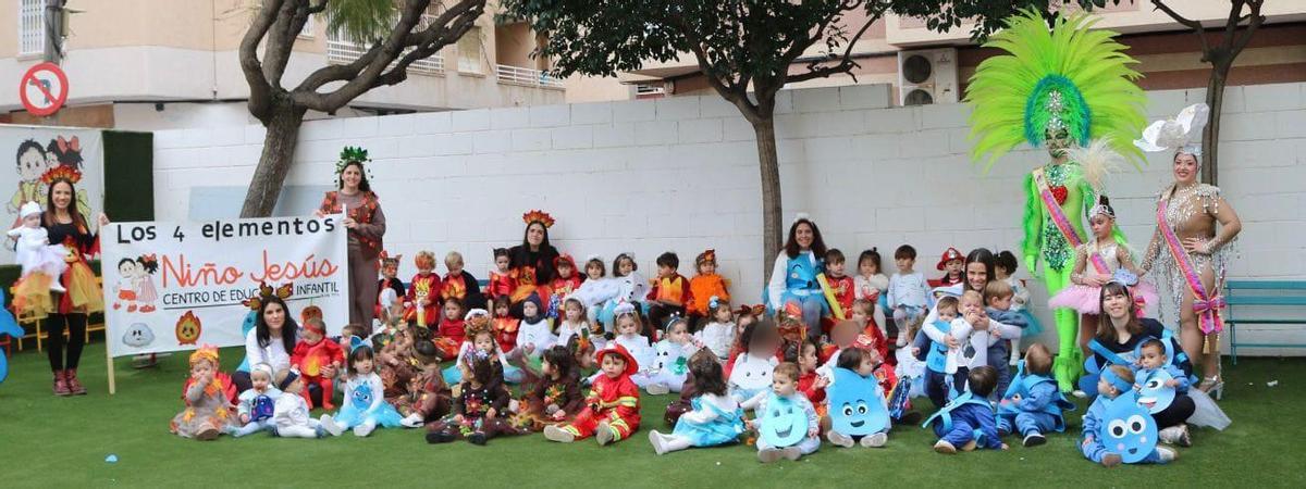 Un momento del Carnaval en el Niño Jesús de Torrevieja