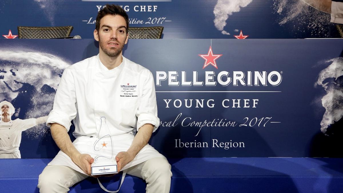 David Andrés, mejor chef joven de España y Portugal por tercera vez