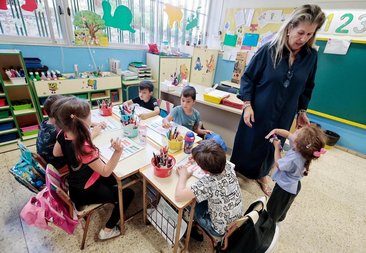 El CEIP Los Campitos, una escuela rural con quince niños