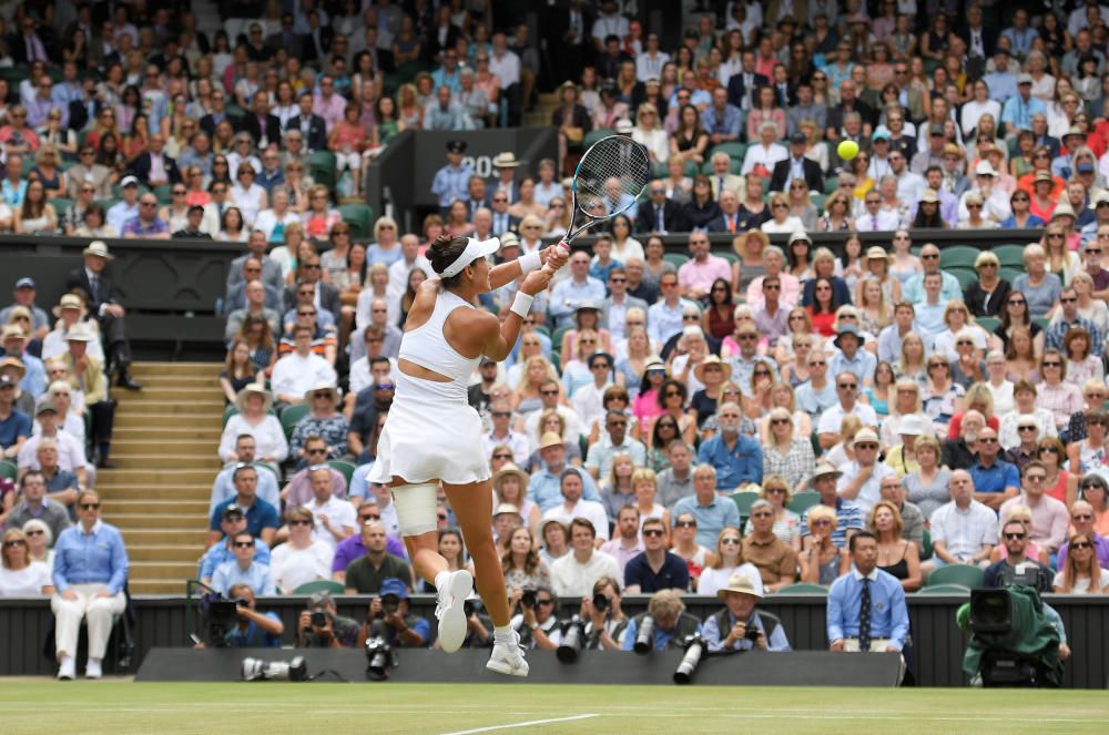 Muguruza arrolla a Rybarikova y jugará la final en Winbledom