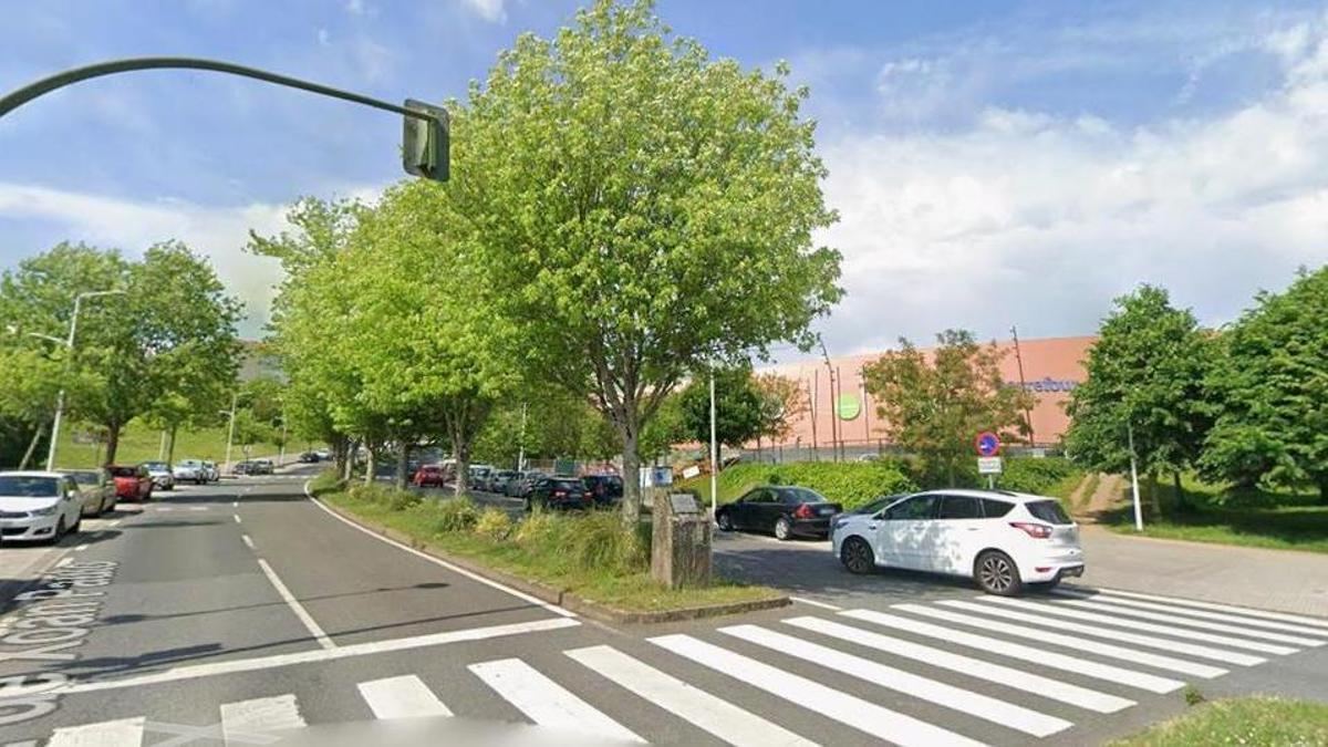 Avenida de Xoán Paulo II, en Santiago