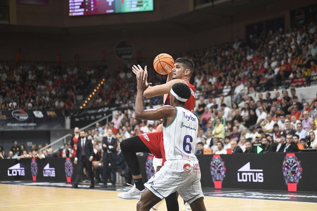 Todas las imágenes de la semifinal de la Supecopa entre el UCAM Murcia y el Unicaja