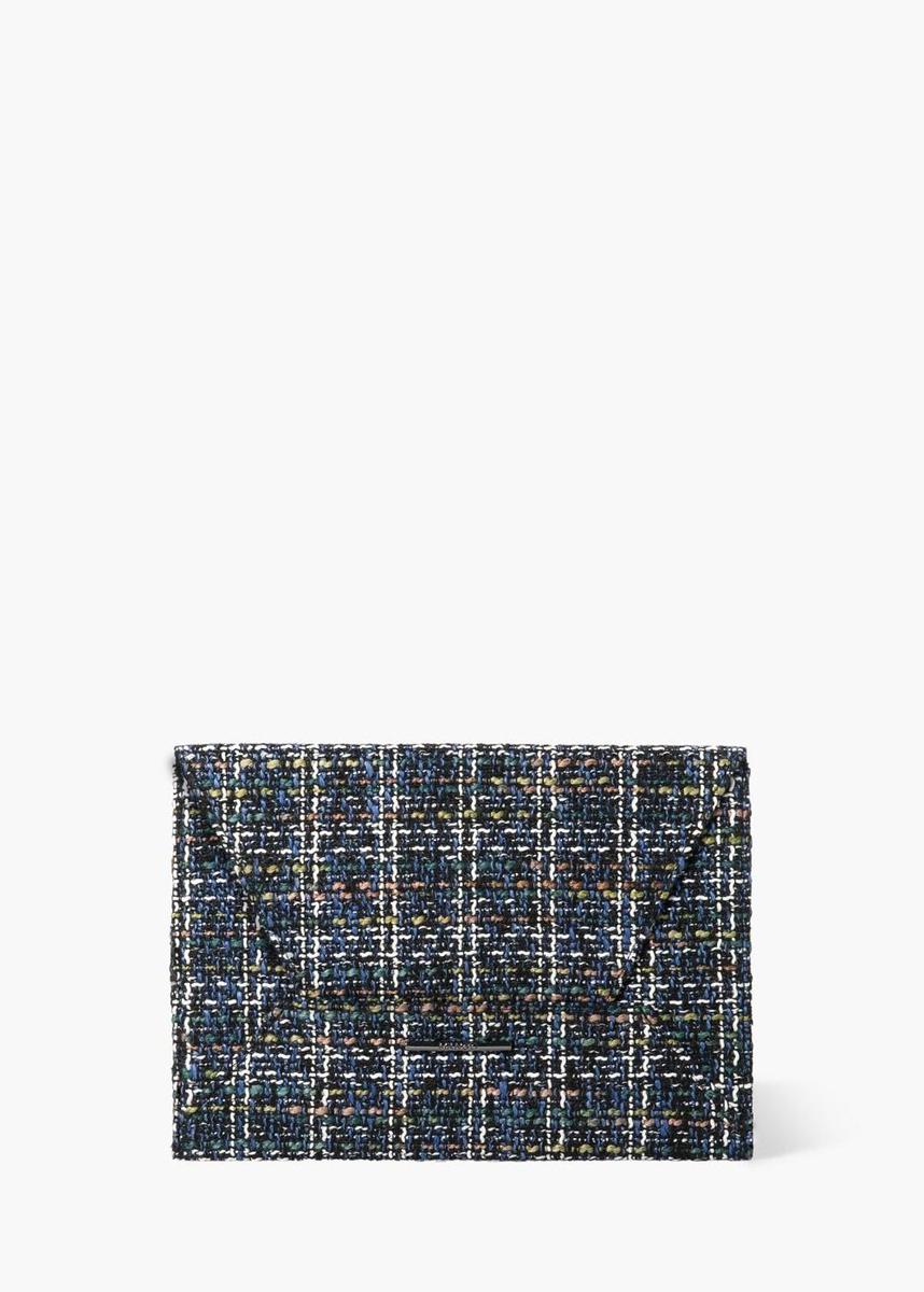 Rebajas 2016, Mango, clutch solapa tweed (4,99€)