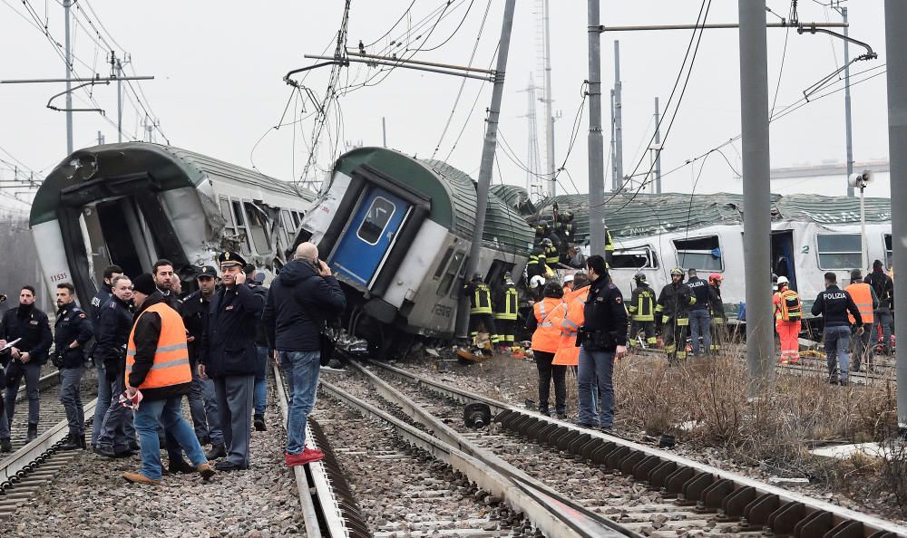 Accident de tren a Milà