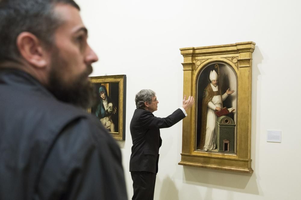 El Museo de Bellas Artes ya luce las 33 obras donadas por Plácido Arango