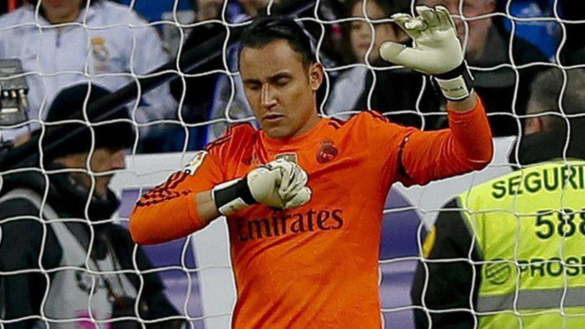 El Real Madrid está pendiente de la lesión de Keylor Navas