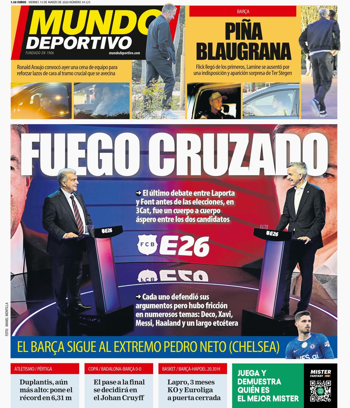 Las portadas de la prensa deportiva de hoy
